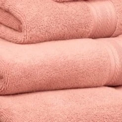 B&M Signature Zero Twist Hand Towel - Blush 7 B&M Signature Zero Twist Hand Towel - Blush -B&M 345690 345695 345696 345697 signature zt blush 2 1